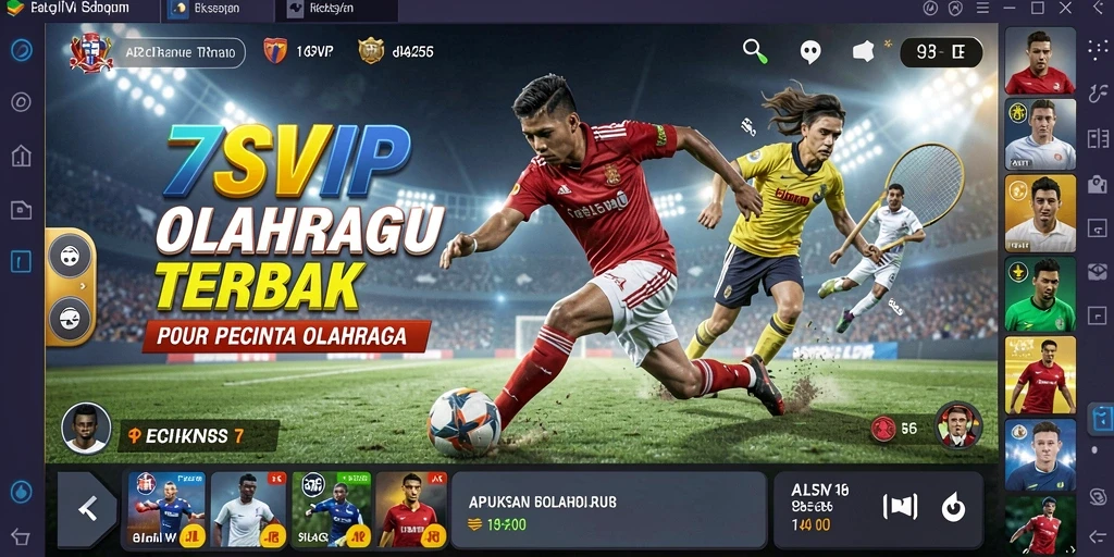 Screenshot gameplay olahraga di 7SVIP menunjukkan aksi mendebarkan.
