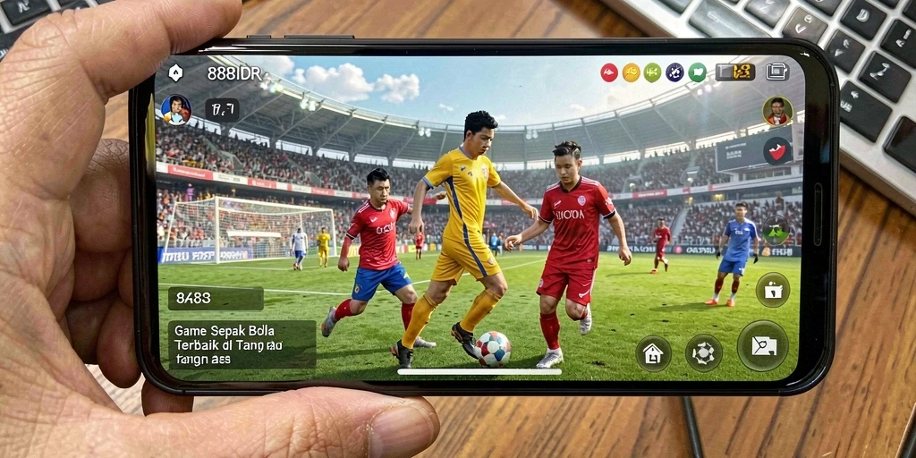Tampilan gameplay <strong>888IDR</strong> yang seru dan mendebarkan di lapangan.