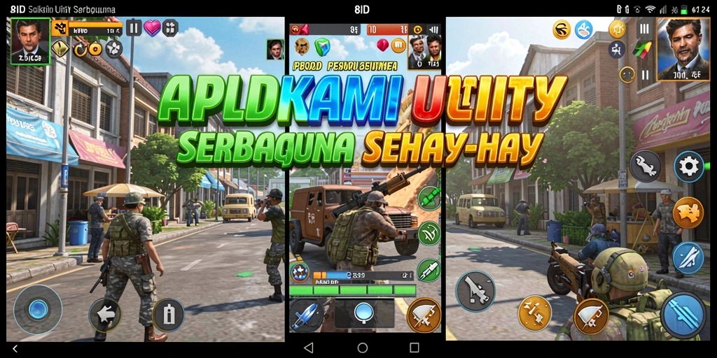 Tampilan antarmuka utama aplikasi 8ID yang intuitif.