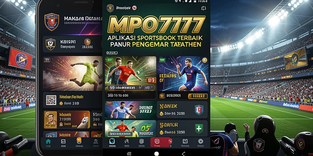 Screenshot MPO777 menampilkan antarmuka taruhan olahraga yang menarik.