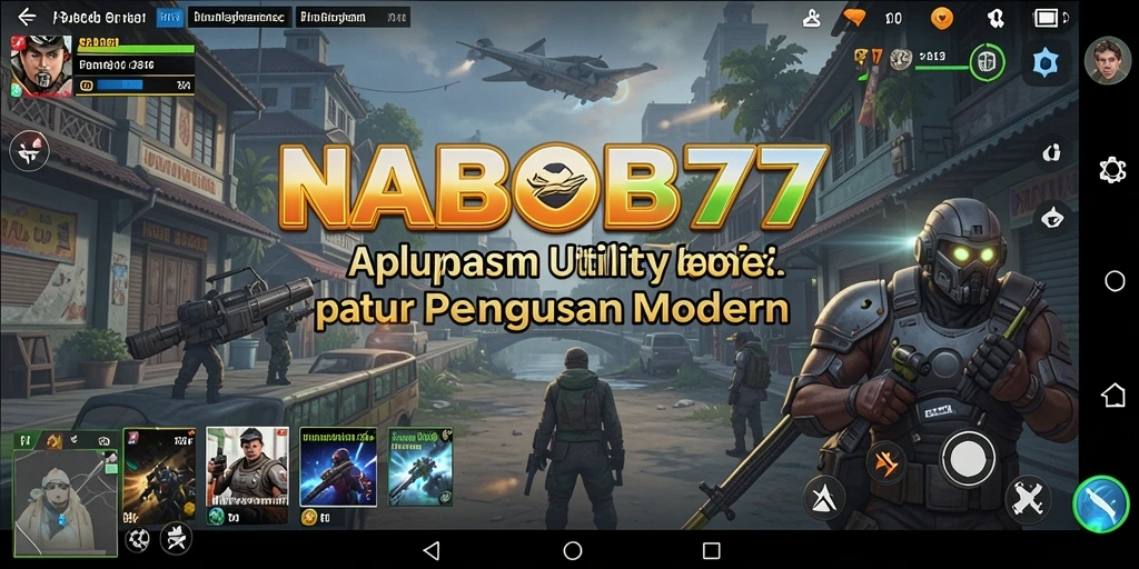 Tampilan antarmuka NABOB77 dengan fitur lengkap untuk pengguna.