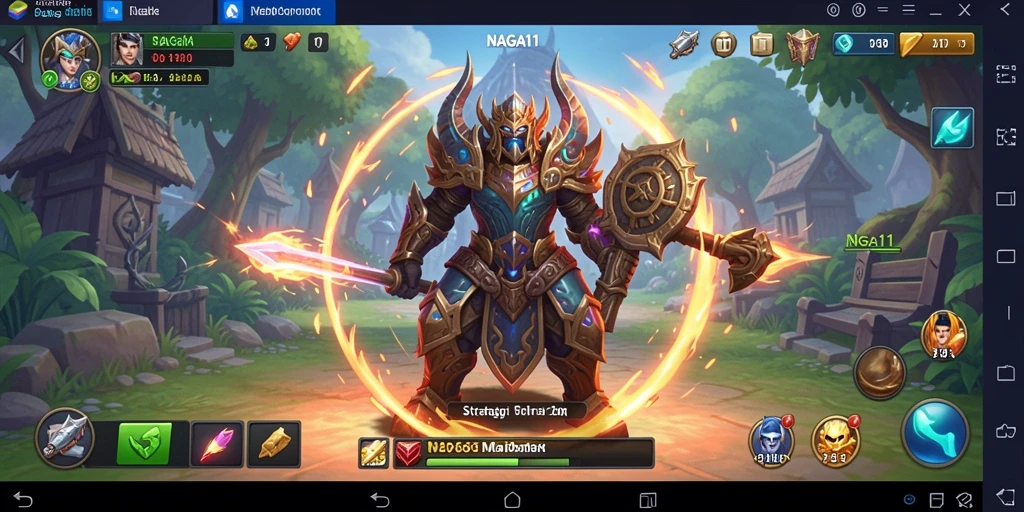 Tampilan gameplay <strong>NAGA11</strong> yang menegangkan dengan strategi yang kompleks.