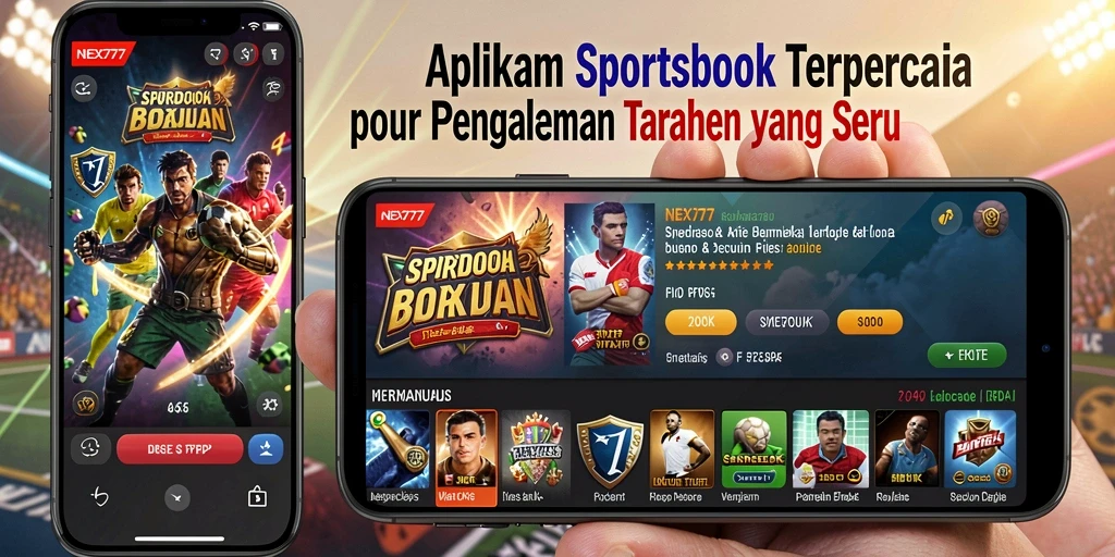 Tampilan gameplay menarik dari aplikasi Sportsbook NEX777.