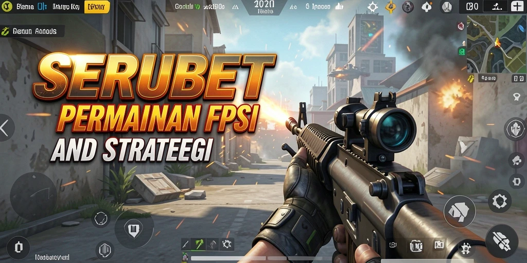 Tangkapan layar dari gameplay SERUBET yang menampilkan aksi tembak-menembak yang intens.