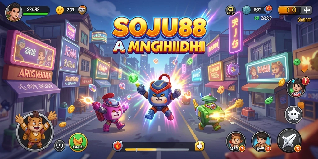 Tampilan gameplay seru dan interaktif dari SOJU88.