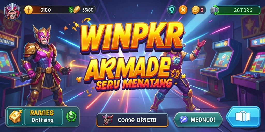 Gameplay Arcade seru dari WINPKR yang menantang.